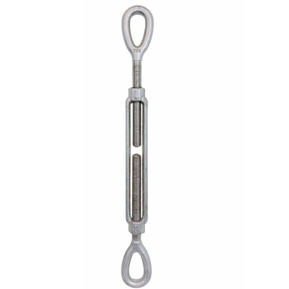 T316 Stainless Steel Drop Forged Mil-Spec Eye Eye Turnbuckle, Marine Grade Rigging Tensioner for Cable, Rope, and Chain