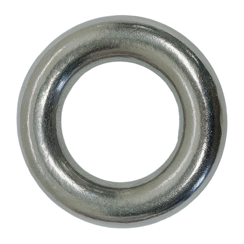 Marine Boat Stainless Steel Round Ring Link, Yacht Rigging Connector Ring for Rope, Chain, Cable, and Deck Hardware