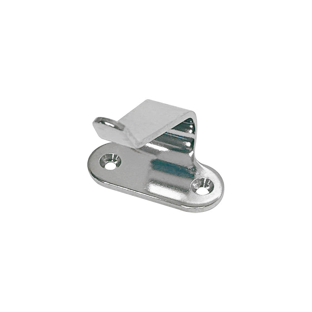 10 Pc Set Marine Grade T316 Stainless Steel Side Mount Single Flat Hook for Boat Rigging & Deck Hardware