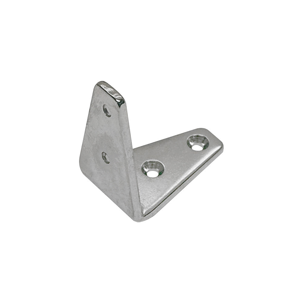 10 Pc Set T316 Stainless Steel Angle Plate for Marine Boat Rigging, Heavy Duty Lifting Hardware Bracket for Dock, Deck, Rope, Chain, and Cable