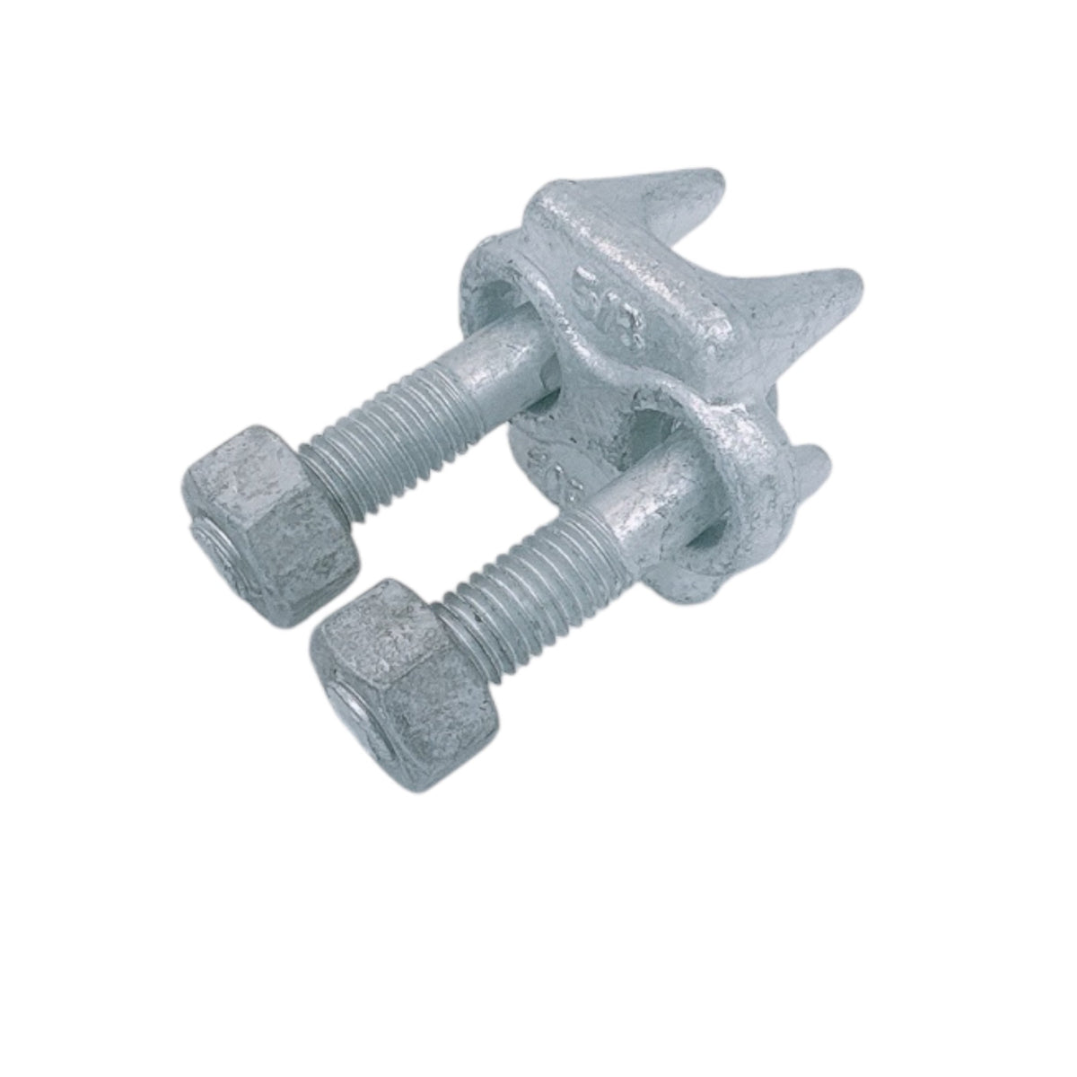Galvanized Drop Forged Steel Wire Rope Clips, Marine Cable Clamps for Rigging, Cable Railing, Rope Loop Ends, Boat, Dock, and Outdoor Use