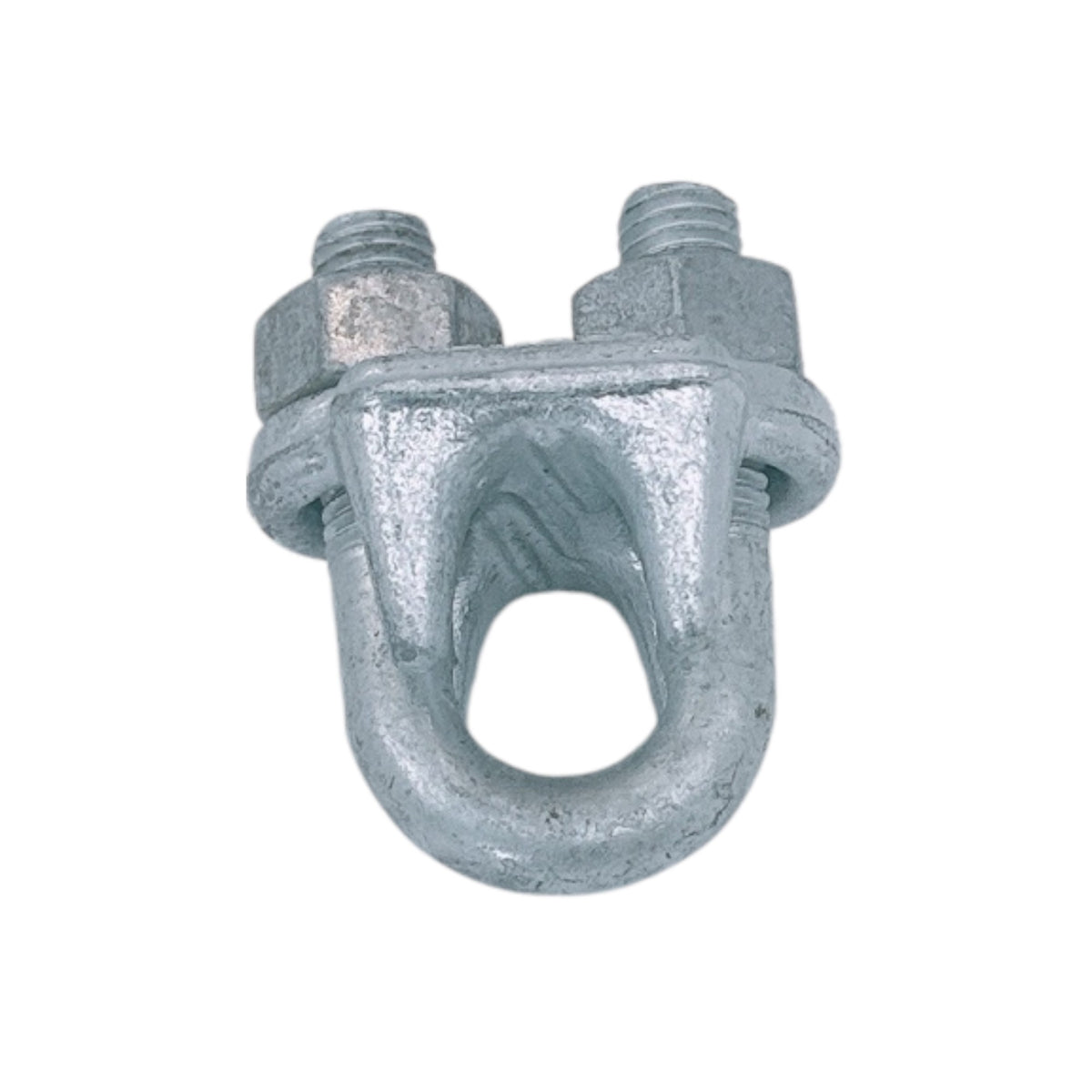 Galvanized Drop Forged Steel Wire Rope Clips, Marine Cable Clamps for Rigging, Cable Railing, Rope Loop Ends, Boat, Dock, and Outdoor Use