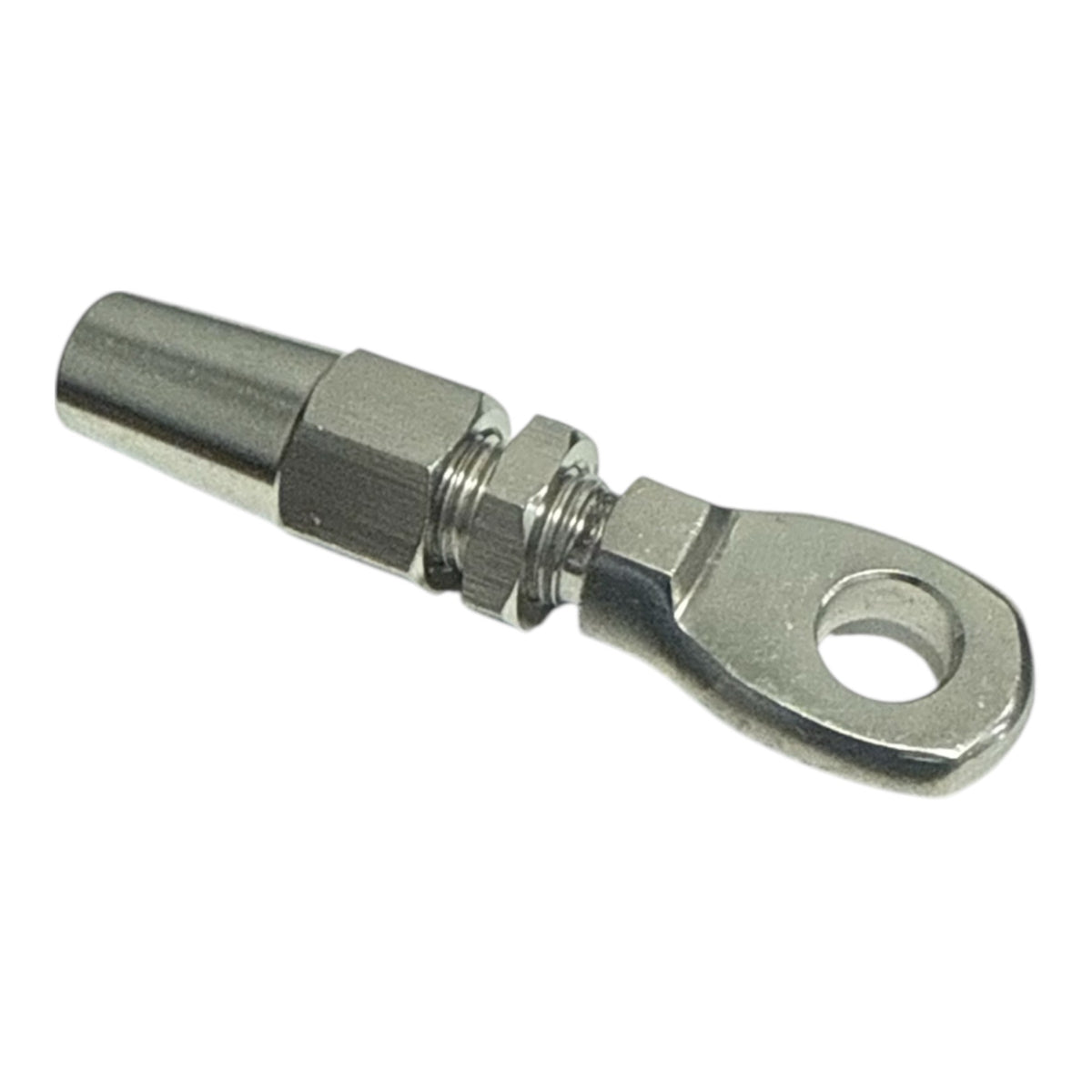 Marine Boat T316 Stainless Steel Swageless Eye Terminal, Cable Rail Railing Wire Rope End Fitting for Deck, Stair, Dock, and Rigging