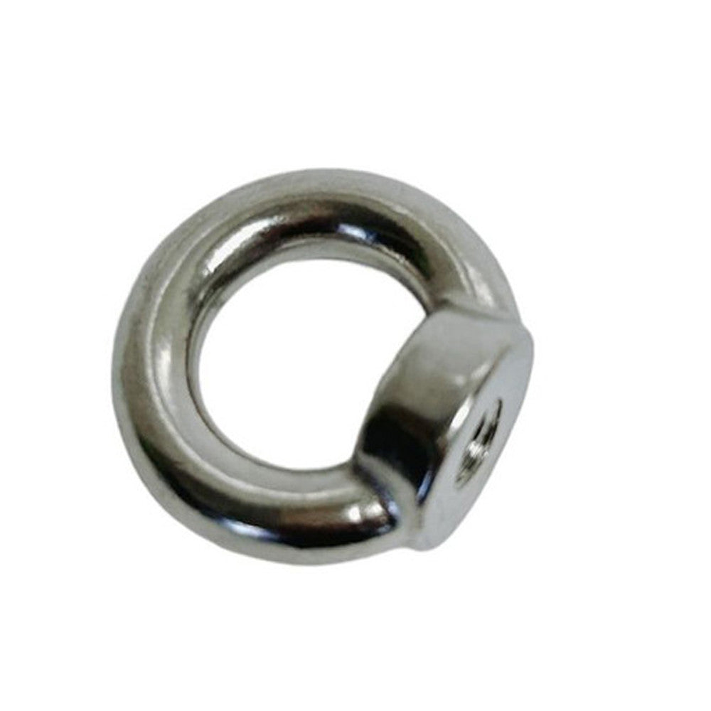 DIN 582 T316 Stainless Steel Eye Nut, Metric Thread Marine Boat Lifting Ring Nut for Rigging, Rope, Cable, and Chain