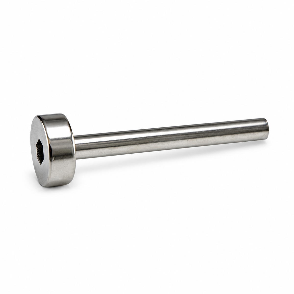 5 Pc Set T316 Stainless Steel Swage Dome Head Fitting for Cable Rail, Marine Wire Rope Railing Flat End Terminal
