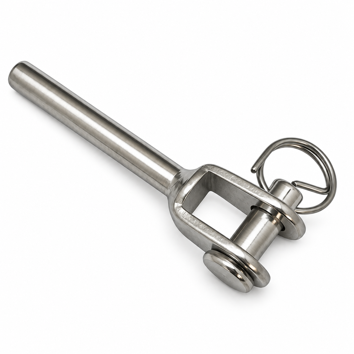 5 Pc Set Marine T316 Stainless Steel Hand Swage Jaw Terminal, Cable Wire Railing End Fitting for Boat, Deck, Stair, Rigging