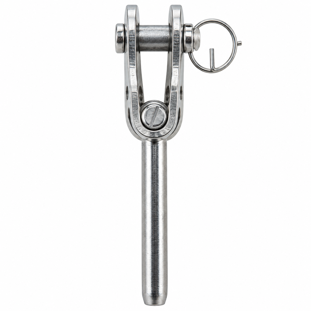 5 Pc Set T316 Stainless Steel Cable Wire Rope Hand Swage Toggle Terminal, Marine Cable Railing End Fitting for Deck, Stair, and Rigging