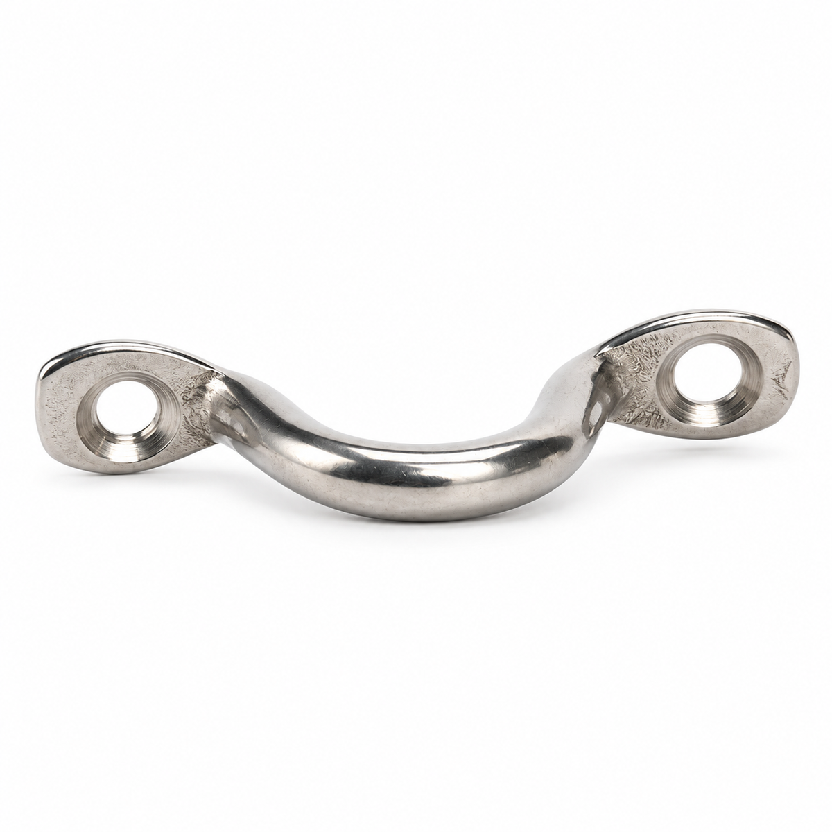 10 Pc T304 Stainless Steel Wire Eye Strap, Marine Wire Saddle for Rope, Cable, Boat, Dock, Deck, and Outdoor Hardware
