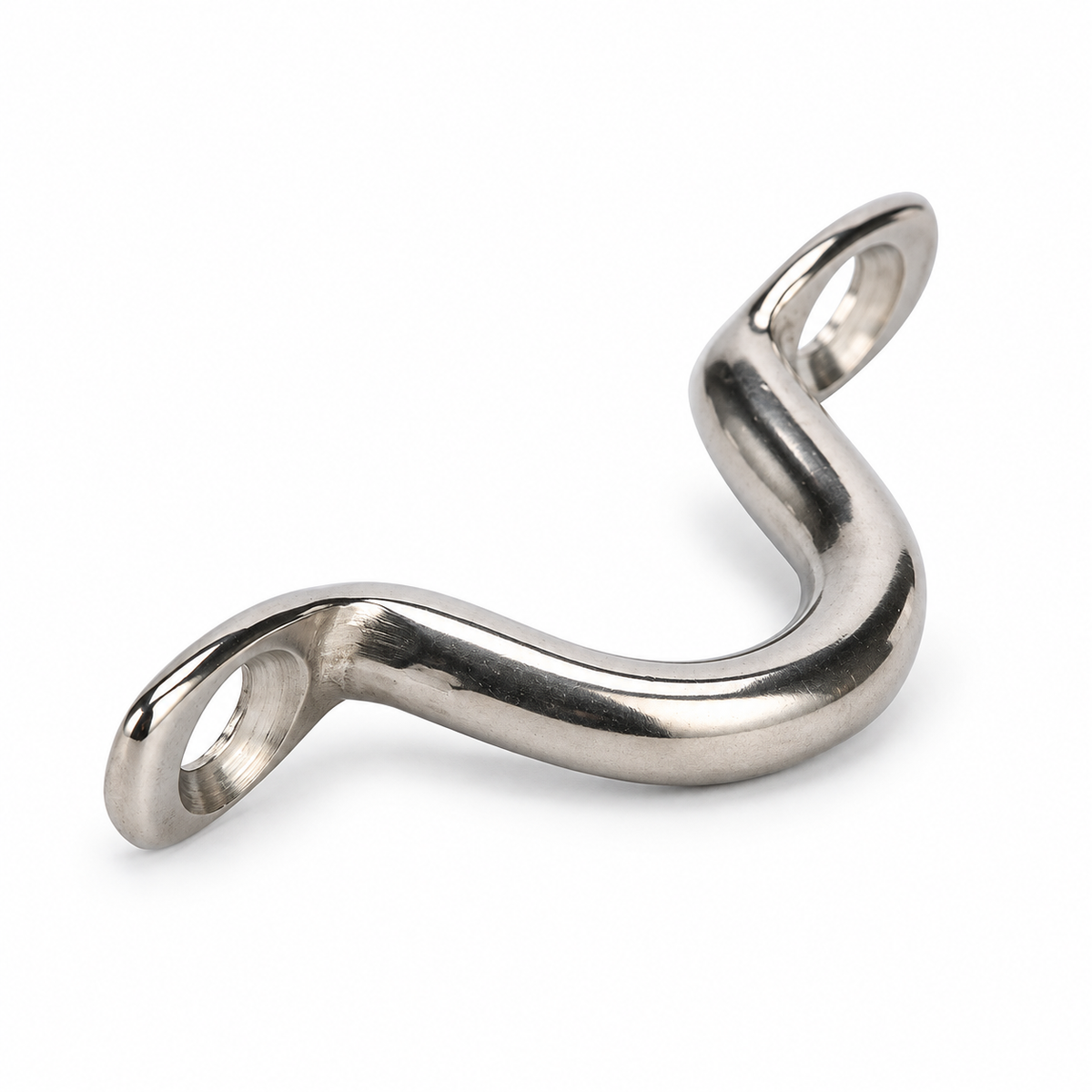 10 Pc T304 Stainless Steel Wire Eye Strap, Marine Wire Saddle for Rope, Cable, Boat, Dock, Deck, and Outdoor Hardware