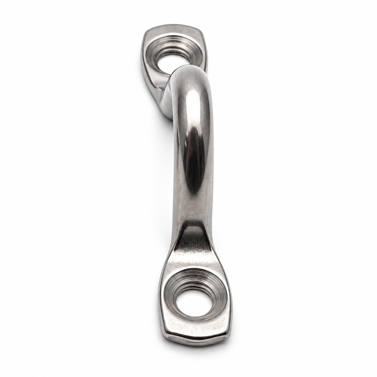 10 Pc T304 Stainless Steel Wire Eye Strap, Marine Wire Saddle for Rope, Cable, Boat, Dock, Deck, and Outdoor Hardware