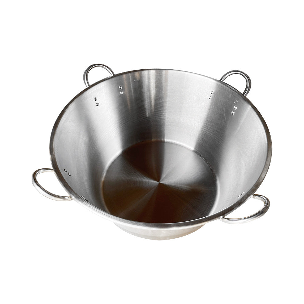 Carnitas Cazo Stainless Steel Caso Pot Pan Wok Gas Stove Burner Cook