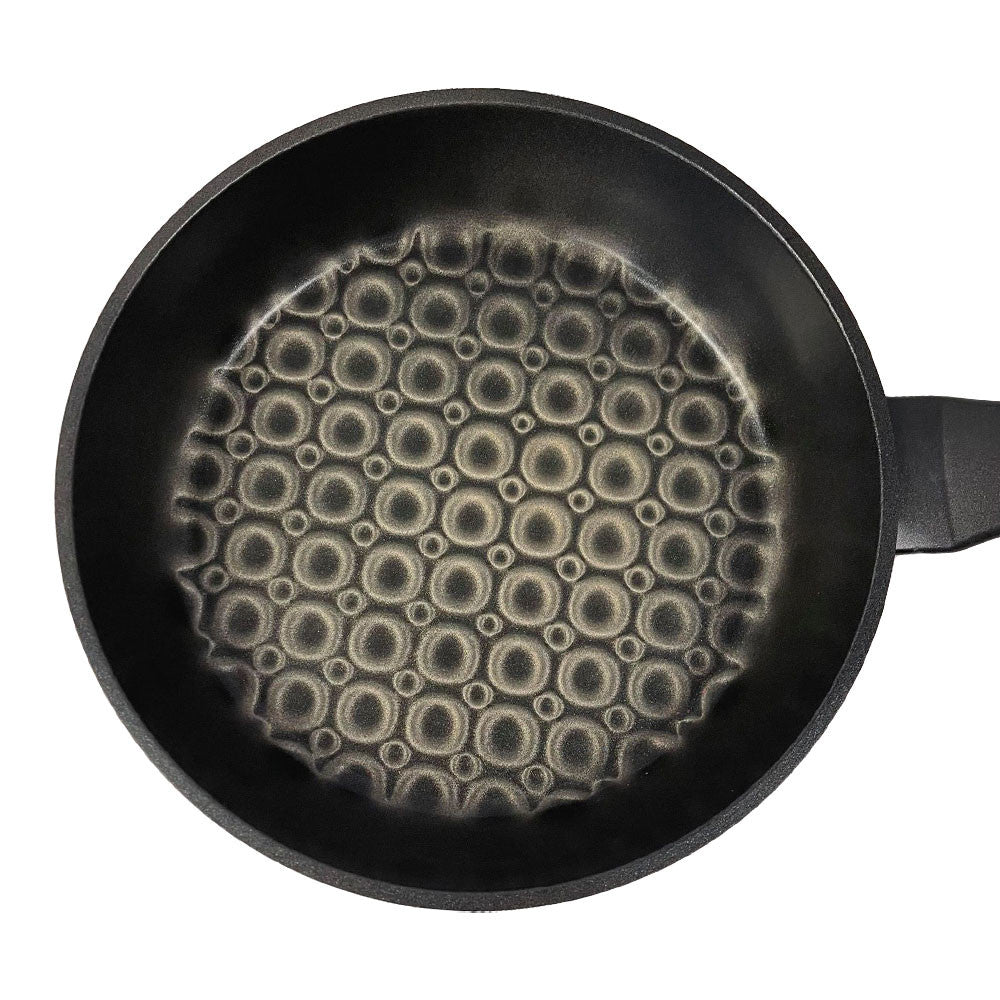 8" to 13" 3D Diamond Coating Nonstick Frying Pan, Made in Korea Cookware Pan for Everyday Cooking