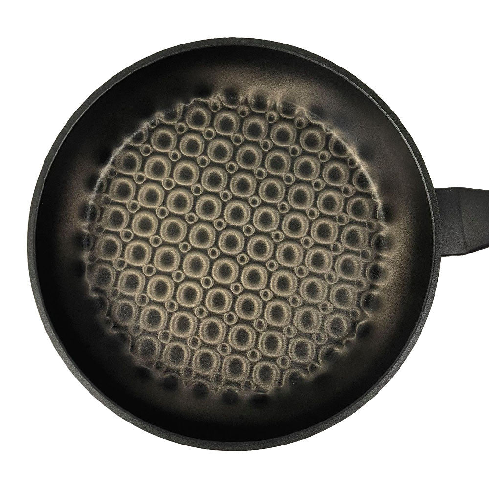8" to 13" 3D Diamond Coating Nonstick Frying Pan, Made in Korea Cookware Pan for Everyday Cooking