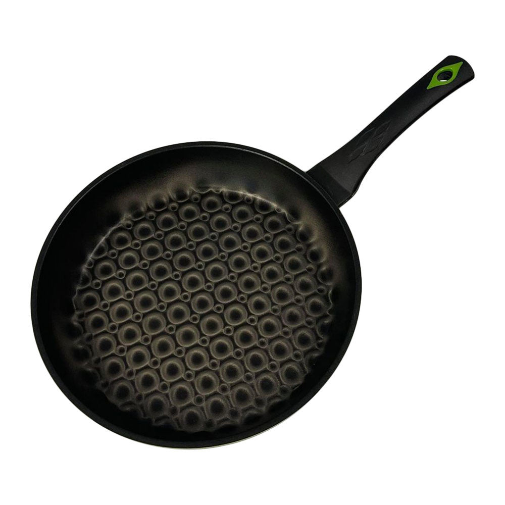 8" to 13" 3D Diamond Coating Nonstick Frying Pan, Made in Korea Cookware Pan for Everyday Cooking