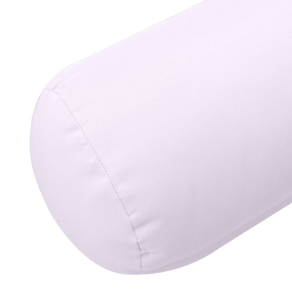 Large Size 26"x6" Outdoor Bolster Pillow Water Repellent Decorative Bolster Pillow Insert and Cover for Porch Swing Couch Sofa Cushion Patio Furniture