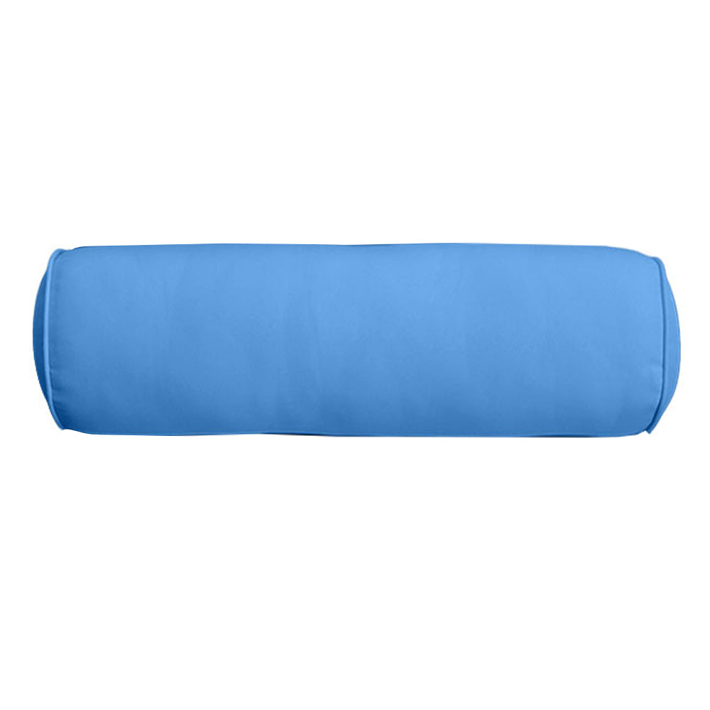 Large Size 26"x6" Outdoor Bolster Pillow Water Repellent Decorative Bolster Pillow Insert and Cover for Porch Swing Couch Sofa Cushion Patio Furniture