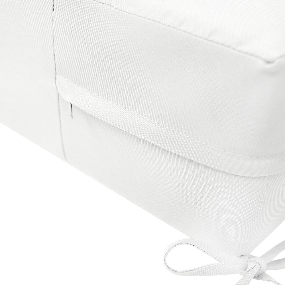 |COVER ONLY| Small Size 23x24x6 Outdoor Deep Seat Cushion , Water Repellent, Patio Furniture Patio Cushion Slipcovers Replacement