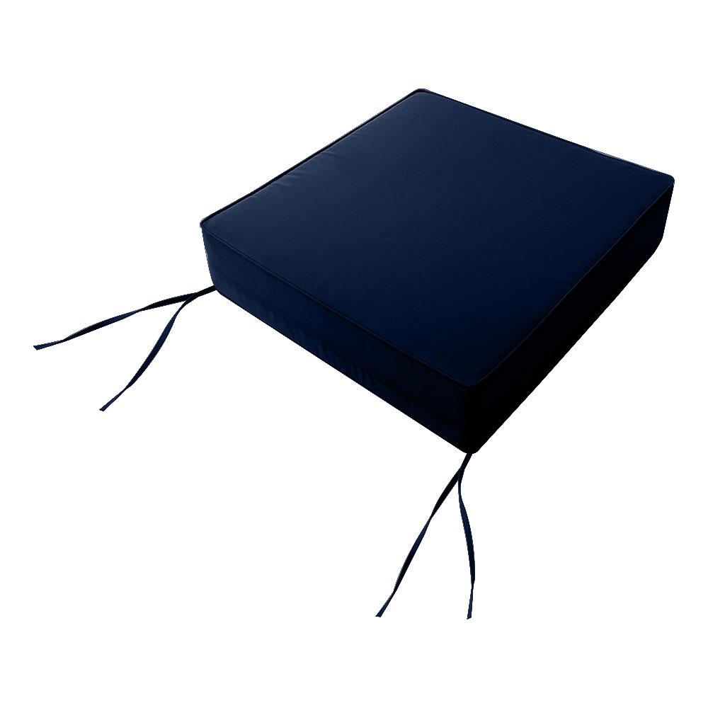 |COVER ONLY| Small Size 23x24x6 Outdoor Deep Seat Cushion , Water Repellent, Patio Furniture Patio Cushion Slipcovers Replacement