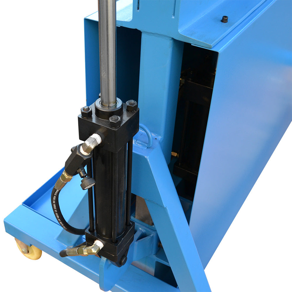 30 Ton Hydraulic Press Brake Box Bender 48" x 8 Gauge Mild Steel Tilt Open Beam