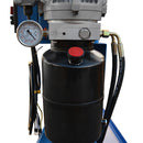 30 Ton Hydraulic Press Brake Box Bender 48" x 8 Gauge Mild Steel Tilt Open Beam