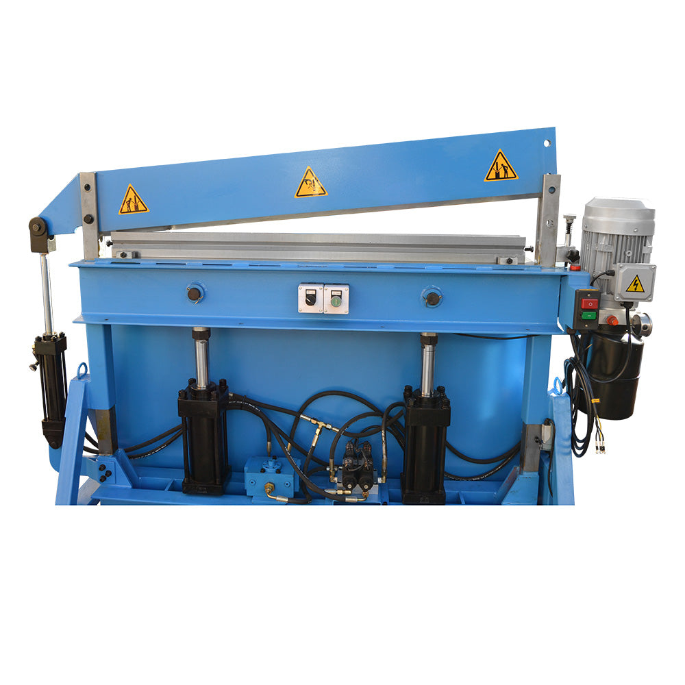 30 Ton Hydraulic Press Brake Box Bender 48" x 8 Gauge Mild Steel Tilt Open Beam
