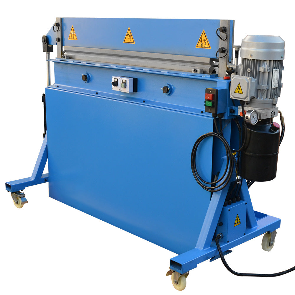 30 Ton Hydraulic Press Brake Box Bender 48" x 8 Gauge Mild Steel Tilt Open Beam