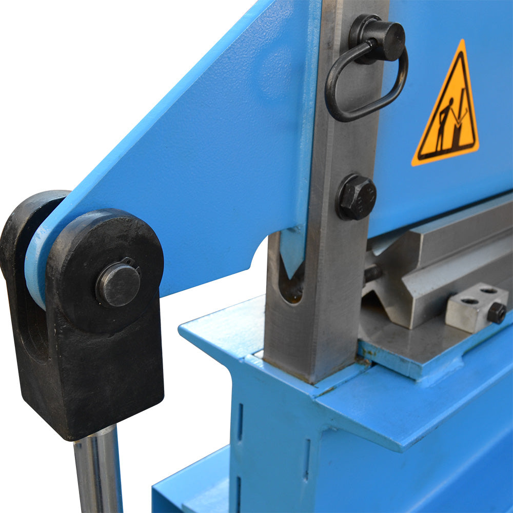 30 Ton Hydraulic Press Brake Box Bender 48" x 8 Gauge Mild Steel Tilt Open Beam