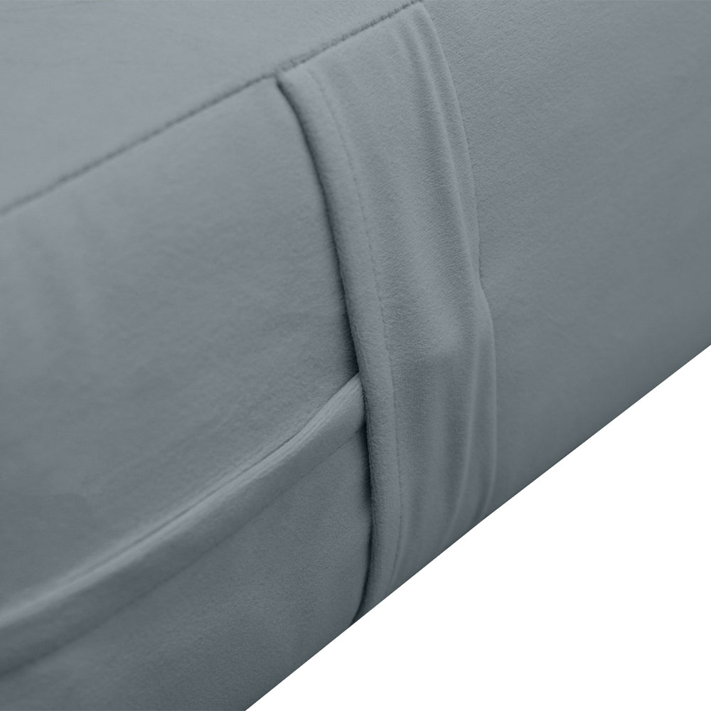 6" Thickness Velvet Indoor Daybed Mattress Fitted Sheet |COVER ONLY|
