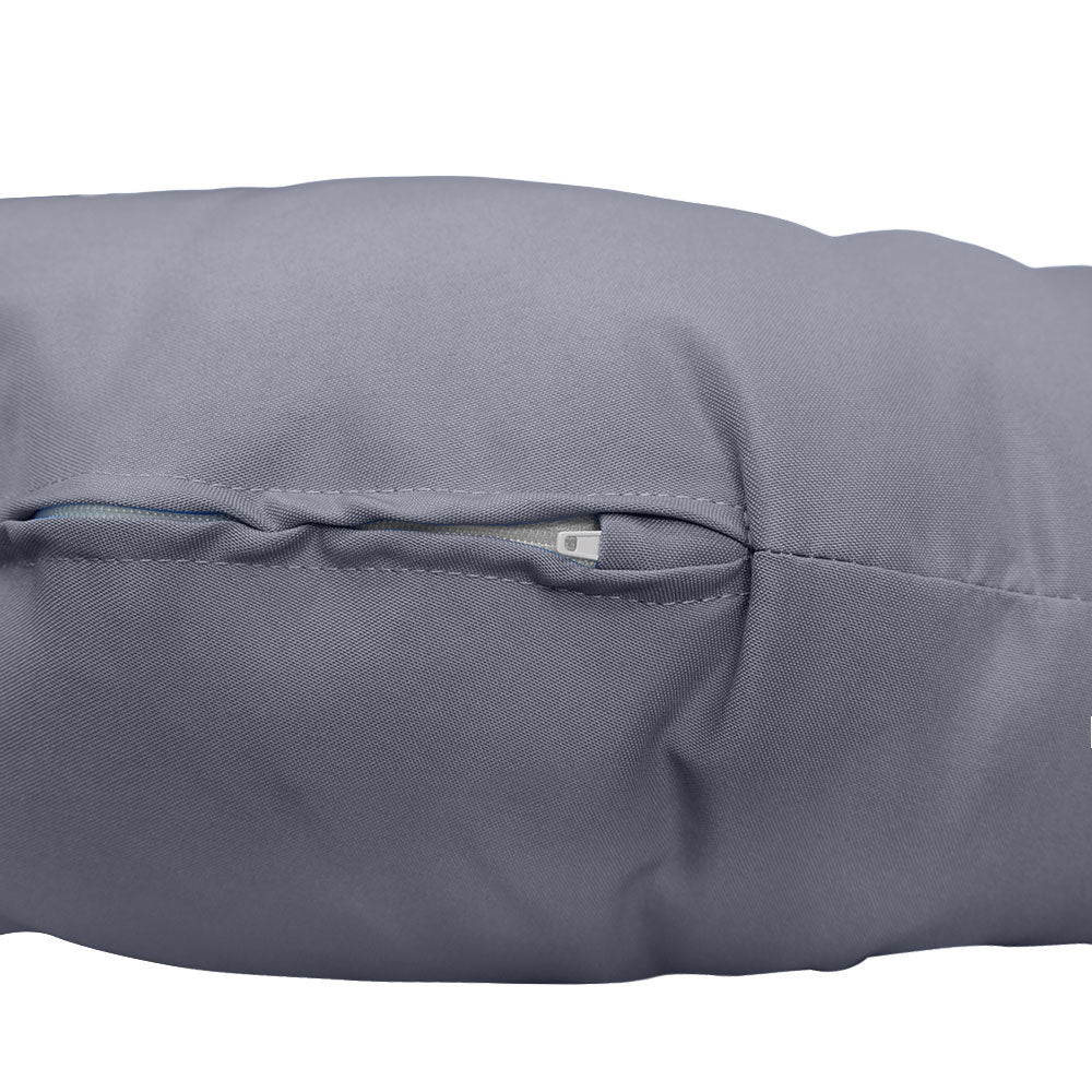 6" Thick Round Papasan Cushion, Tufted Water Repellent Polyester Fabric Yoga Meditation Pillow for Papasan Chair