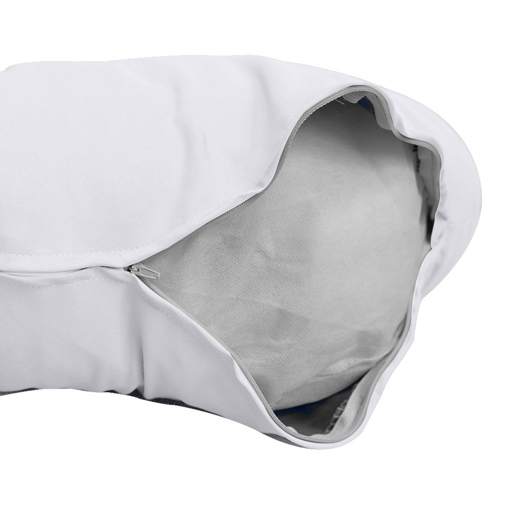 6" Thick Round Papasan Cushion, Tufted Water Repellent Polyester Fabric Yoga Meditation Pillow for Papasan Chair
