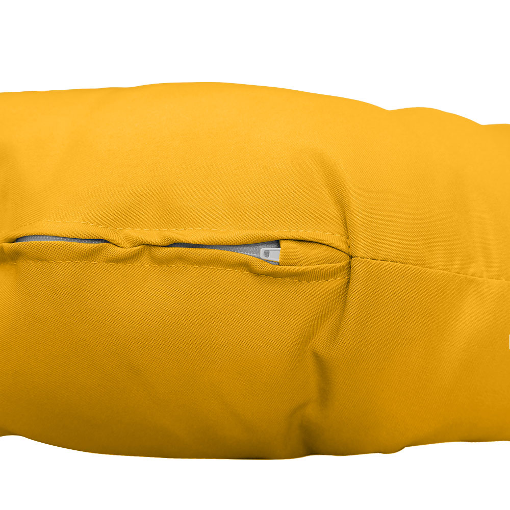 6" Thick Round Papasan Cushion, Tufted Water Repellent Polyester Fabric Yoga Meditation Pillow for Papasan Chair