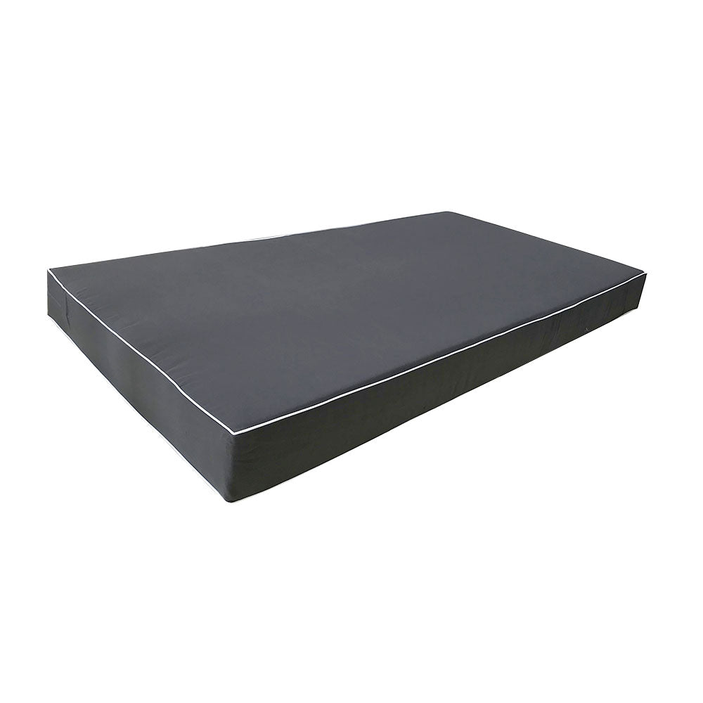 STYLE 1 - Mattress & Pillow Bolster Cushion Cover and Insert for Outdoor Indoor Daybed Porch Swing Bed Crib Size