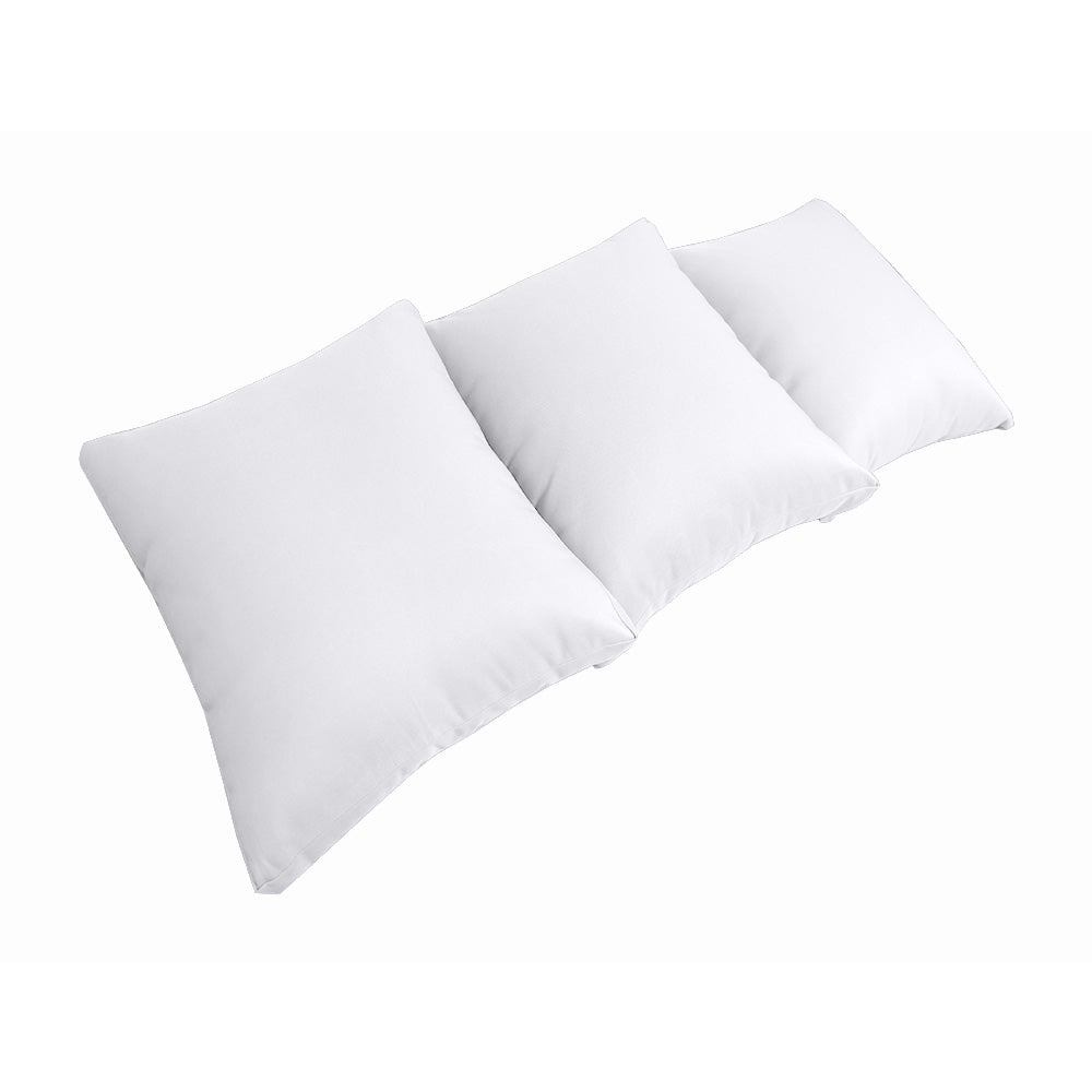 STYLE 3 - Mattress & Pillow Bolster Cushion Cover and Insert for Outdoor Indoor Daybed Porch Swing Bed Twin-XL Size