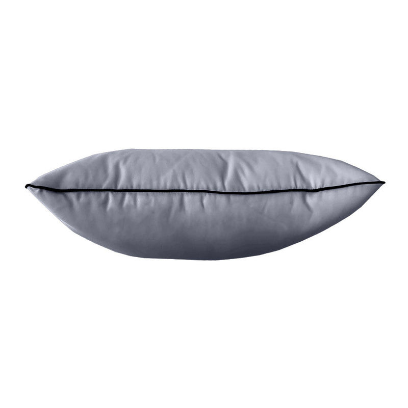STYLE 4 - Outdoor Daybed Bolster Backrest Pillow Cushion Twin Size |COVERS ONLY|