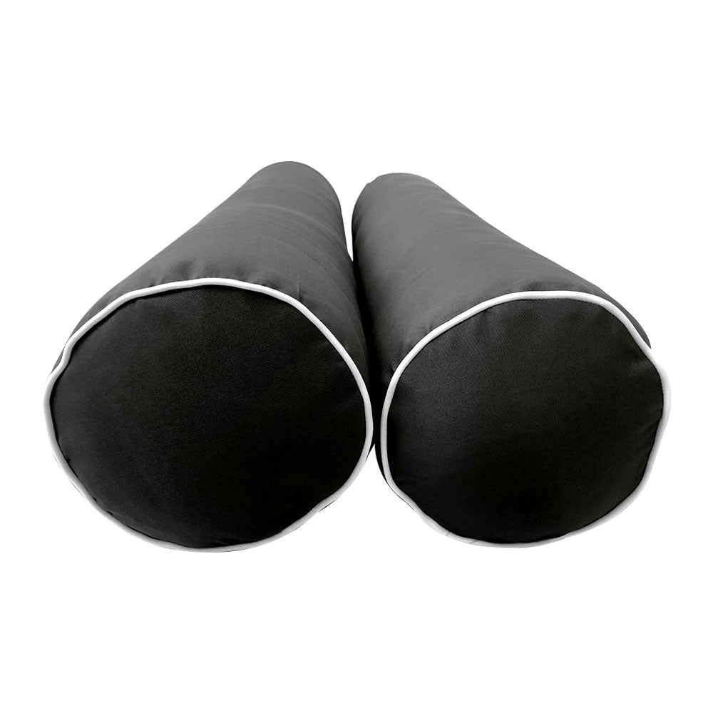 STYLE 5 Bolster Pillow for Outdoor Indoor Daybed Porch Swing Bed Full Size | COVERS ONLY |