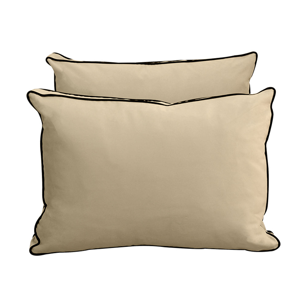 STYLE V1 - Velvet Indoor Daybed Mattress Bolster Backrest Cushion Pillow |COVERS ONLY|