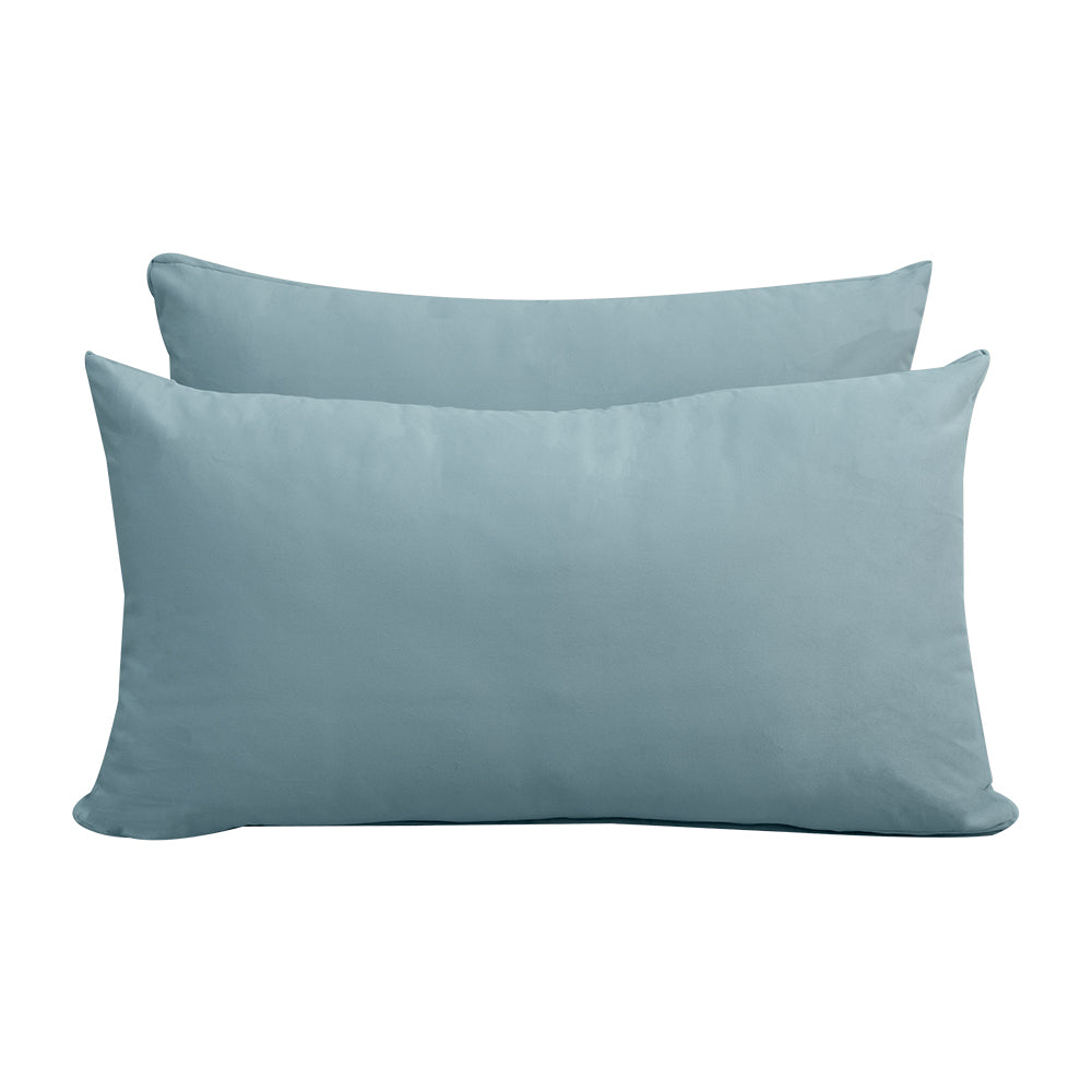 STYLE V2 - Velvet Indoor Daybed Mattress Bolster Backrest Cushion Pillow Complete Set