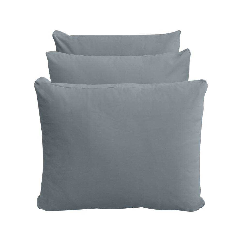STYLE V3 - Velvet Indoor Daybed Mattress Bolster Backrest Cushion Pillow |COVERS ONLY|