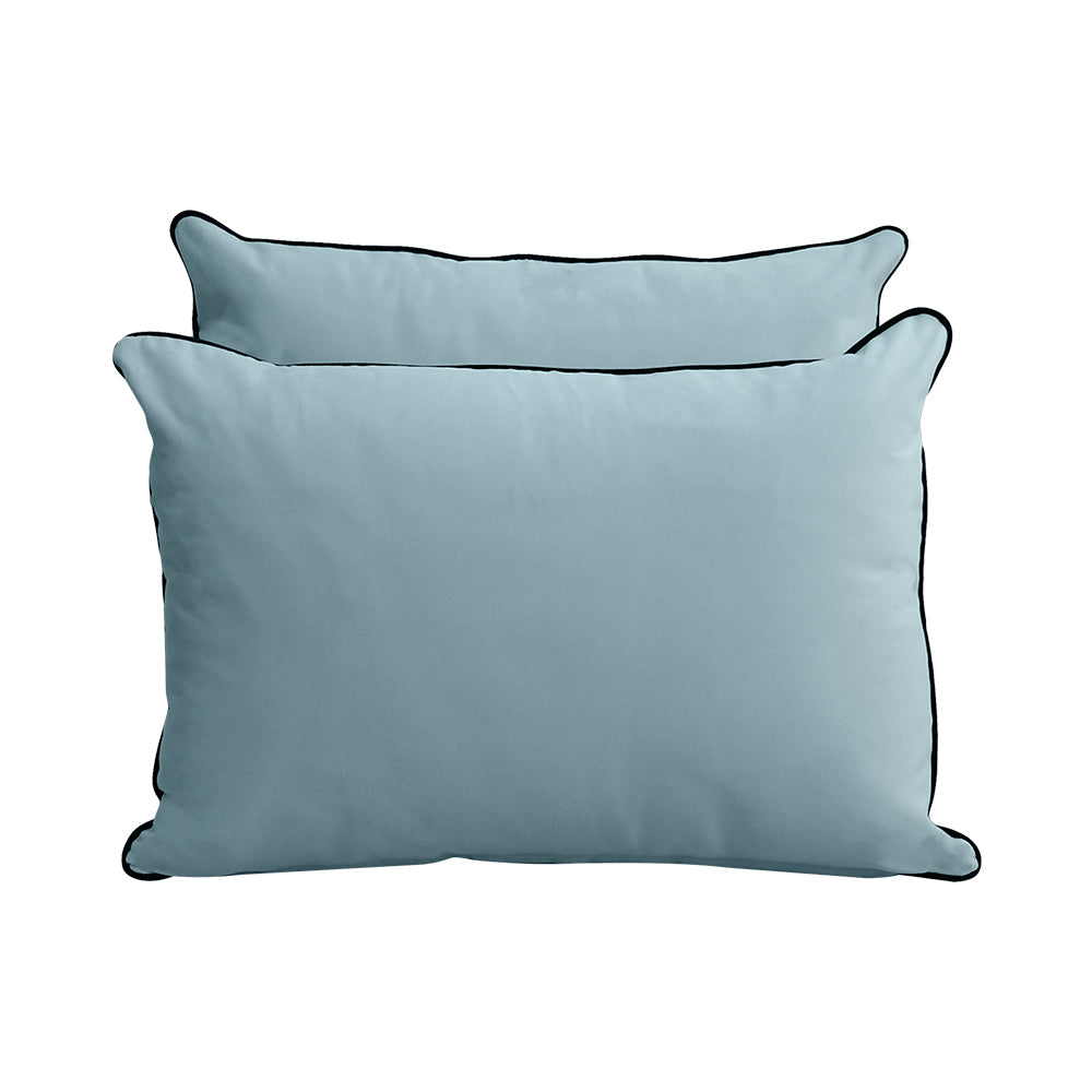 STYLE V4 - Velvet Indoor Daybed Mattress Bolster Backrest Cushion Pillow Complete Set