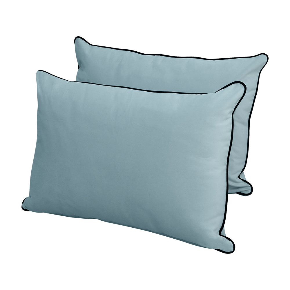 STYLE V4 - Velvet Indoor Daybed Mattress Bolster Backrest Cushion Pillow |COVERS ONLY|