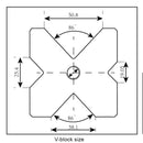 30 Ton Hydraulic Press Brake Box Bender 48" x 8 Gauge Mild Steel Tilt Open Beam