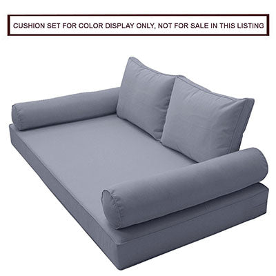 Polyester Fabric Sample Swatch Set for Outdoor Daybed,Patio Porch Swing Bed | 13 Colors in Set