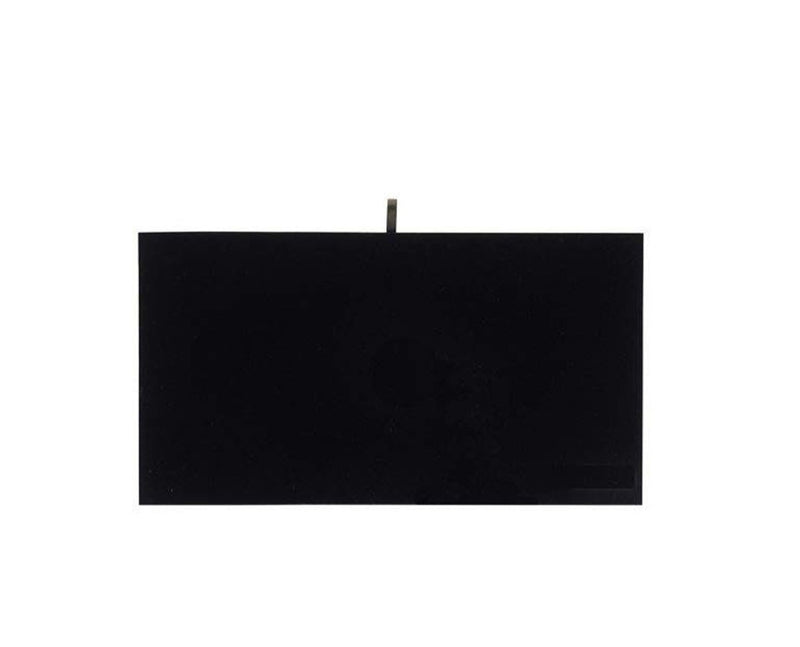 14" x 7-1/2" Black Velvet Pad Tray Insert Jewelry Display