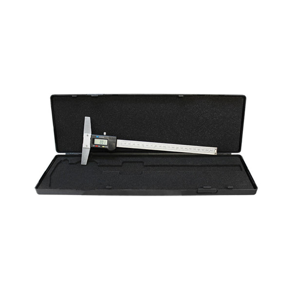 0-8'' 200mm Digital Depth Gage Gauge Reader Measurement Ruler in-mm