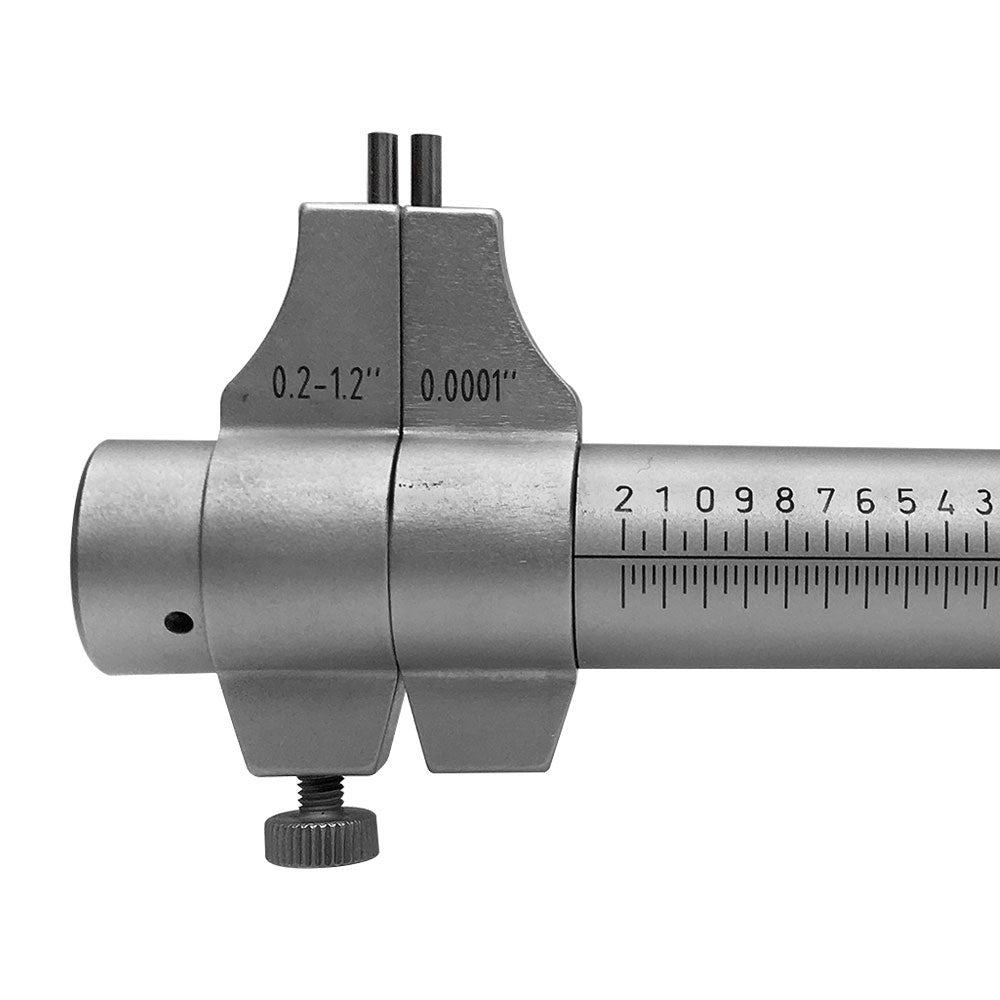 0.2'' - 1.2'' Inside Micrometer Set 0.001" Graduation Mechanical Tool