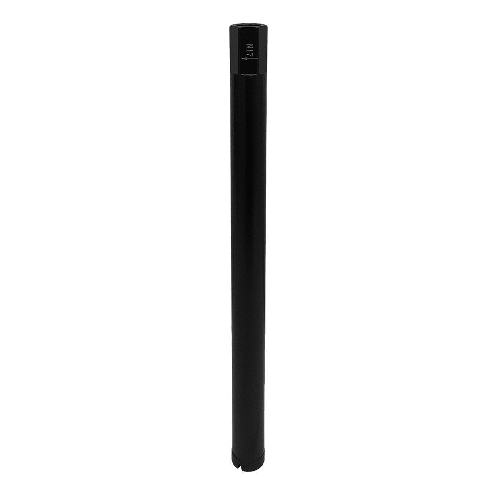 1" x .135'' Metallic Black Wet Diamond Core Drill Bit 5/8'' - 11 Concrete Brick