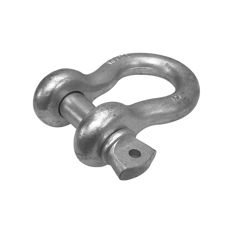 1-1/2" Screw Pin Anchor Shackle Galvanized Steel Drop Forged 34000 Lbs D Ring Bow Rigging