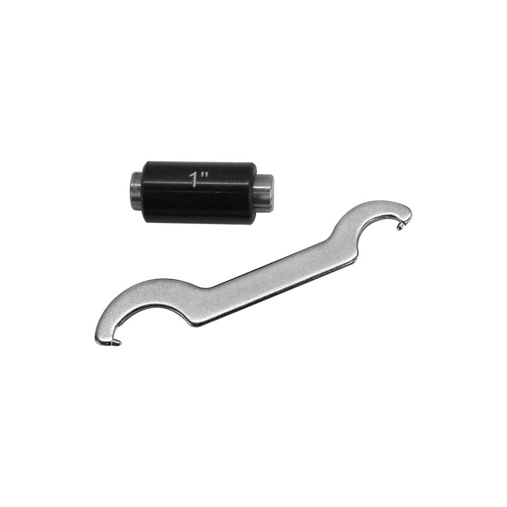 1-2" Outside Micrometer Solid Metal Frame 0.0001 Graduation Ratchet Stop
