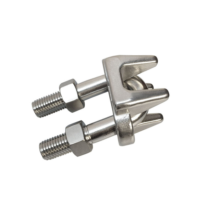 1/2" Marine Stainless Steel 316 Heavy Duty Wire Rope Clips Commerical Cable Clamp Rig Boat