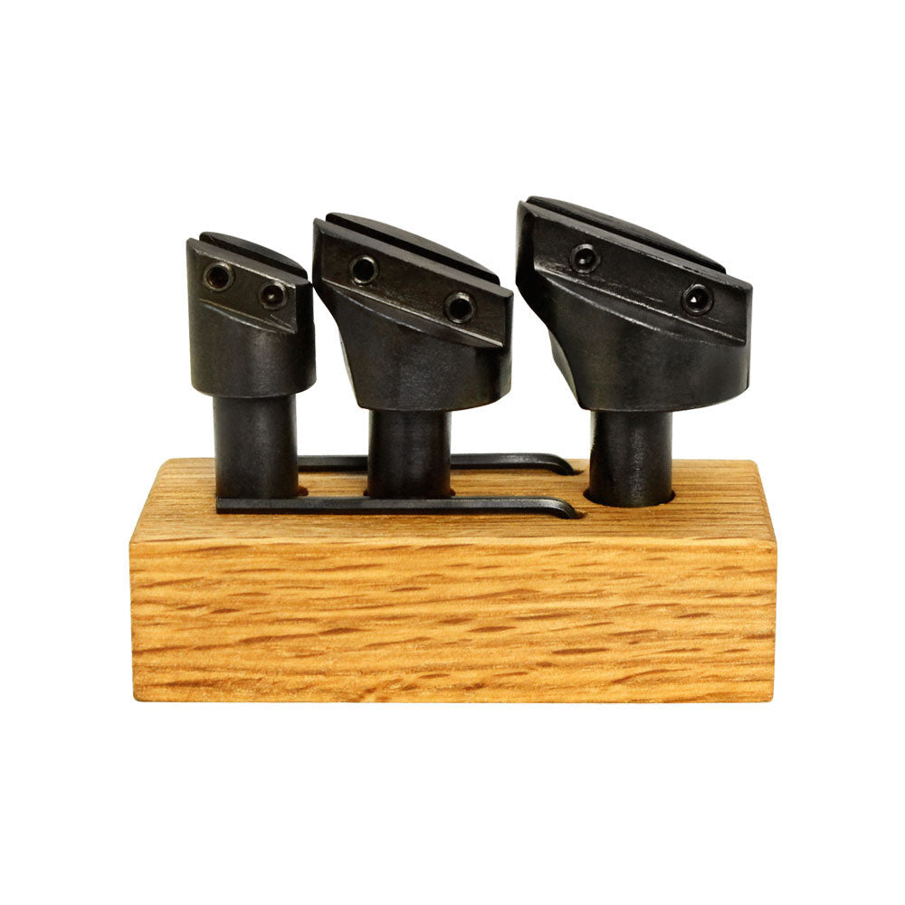 1-2'' Shank 3/4'' - 1-1/2'' Fly Cutter Set Cutting Milling Hardened Tool Bits